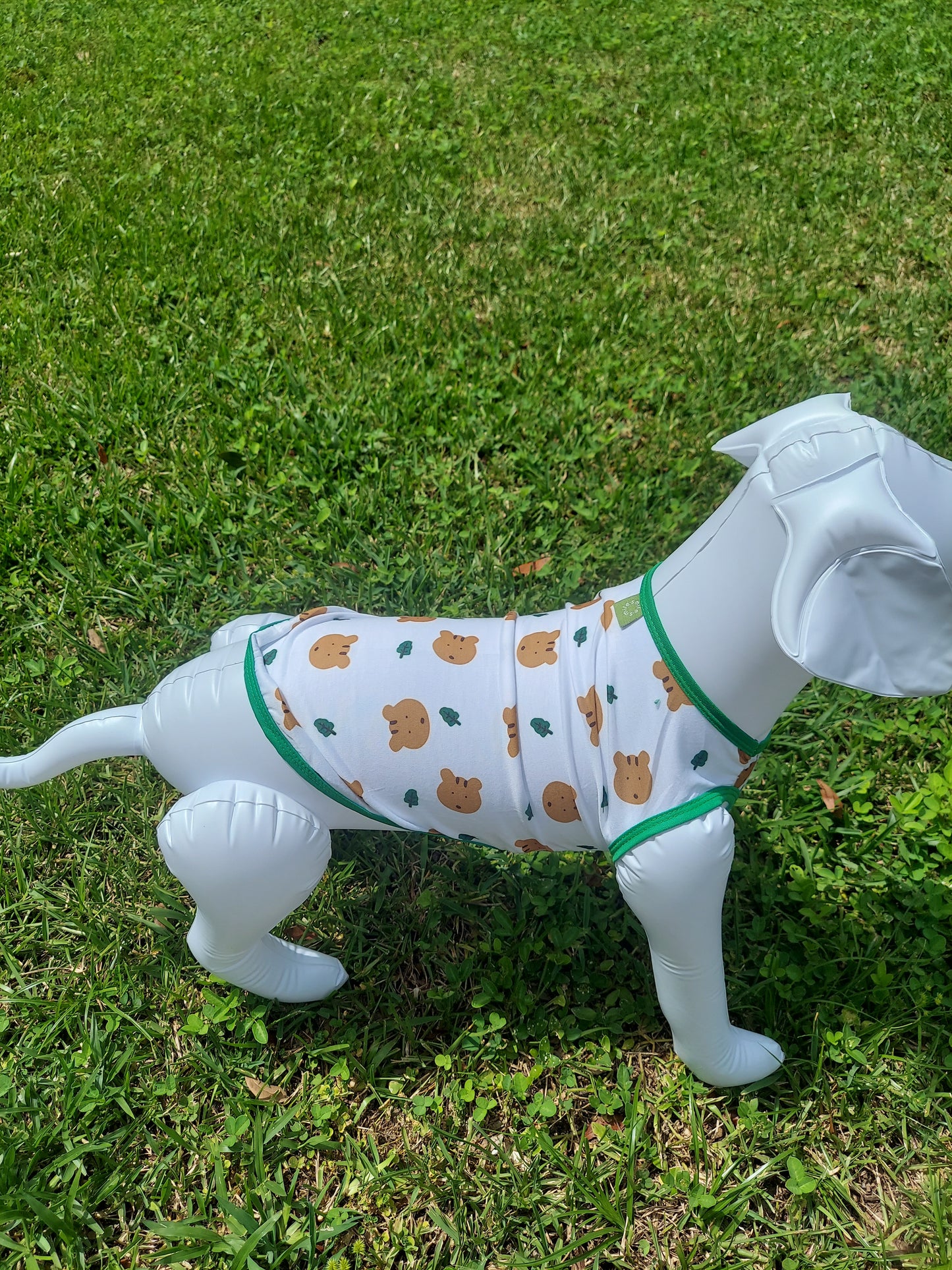 Cozy Bear Print Pet Shirt