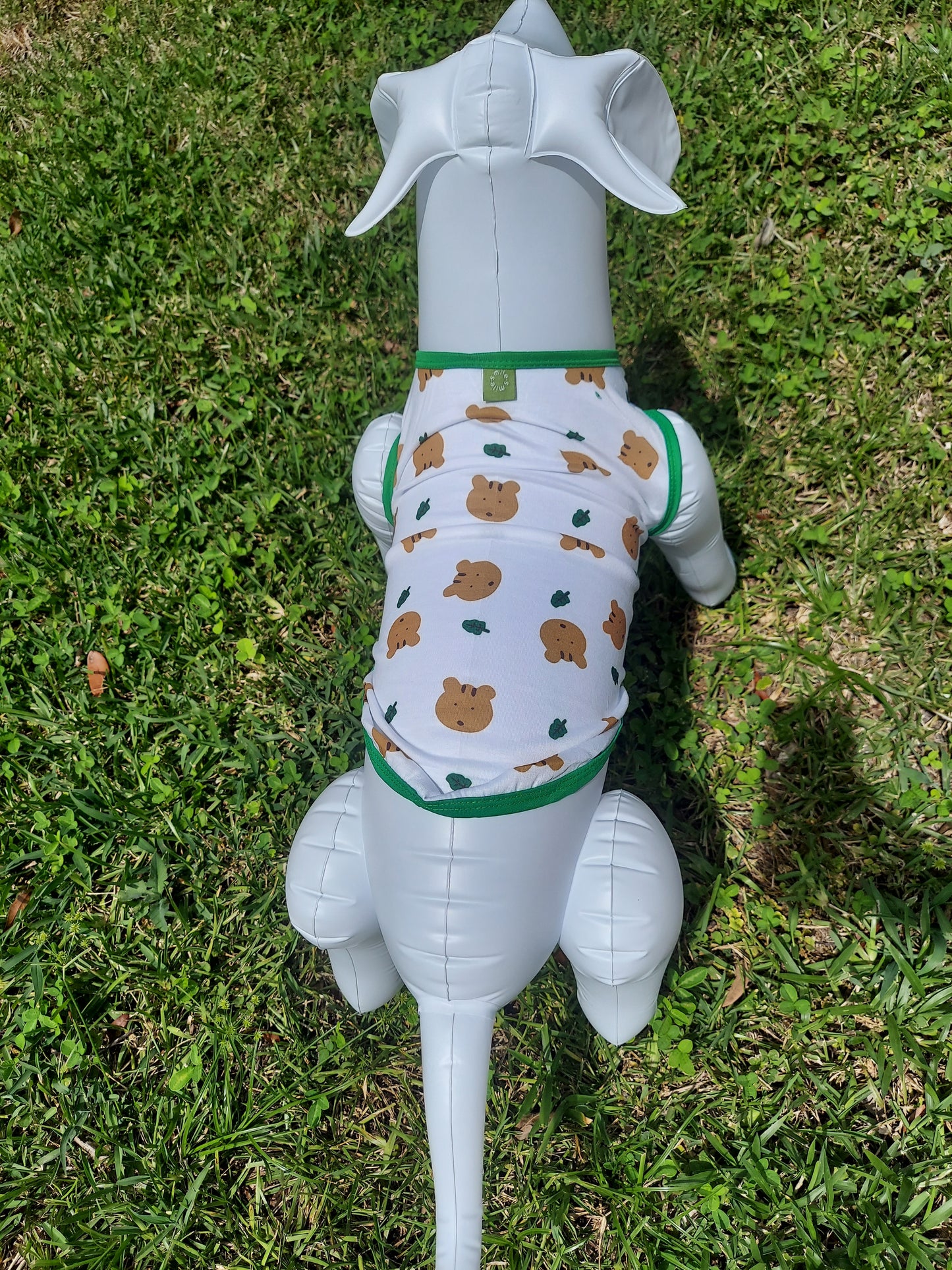 Cozy Bear Print Pet Shirt